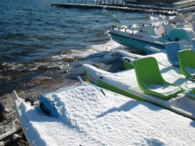 Wintertime at the Lido with TOMASO SAIL & SURF...