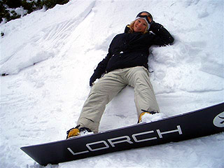 Lorch-Ski-Test in Lenzerheide...