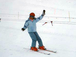 Lorch-Ski-Test in Lenzerheide...