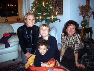 Weihnachten 2006 bei Chudobas...